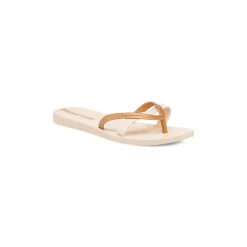 Ciabatte Infradito Beige e Oro da Donna con logo Ipanema