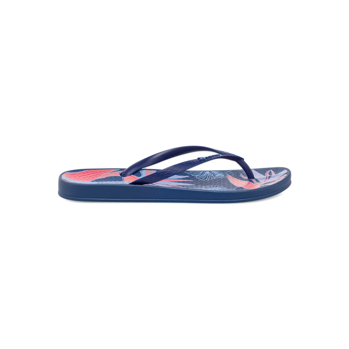 Ciabatte infradito Beige da Donna con fantasia fogliee fiori rosa Ipanema