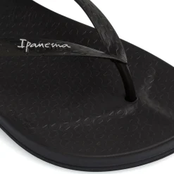 Ciabatte infradito da donna nere Ipanema Anatomica Tan