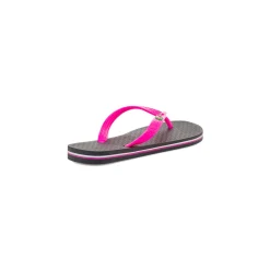 Ciabatte infradito da donna nere e fucsia con bandiera brasile Ipanema Clas Brasil II