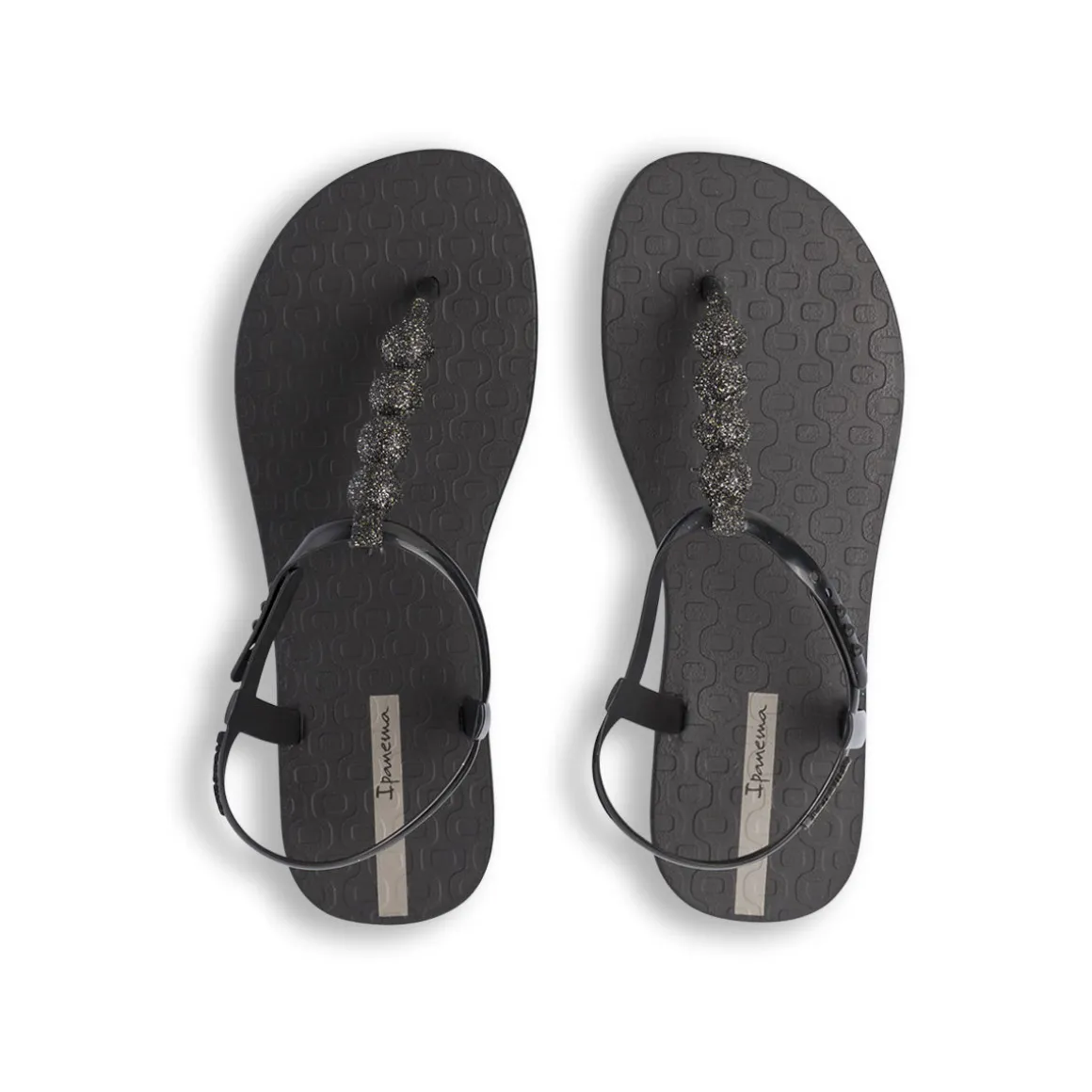Ciabatte infradito nere da Donna con dettaglio glitter Ipanema