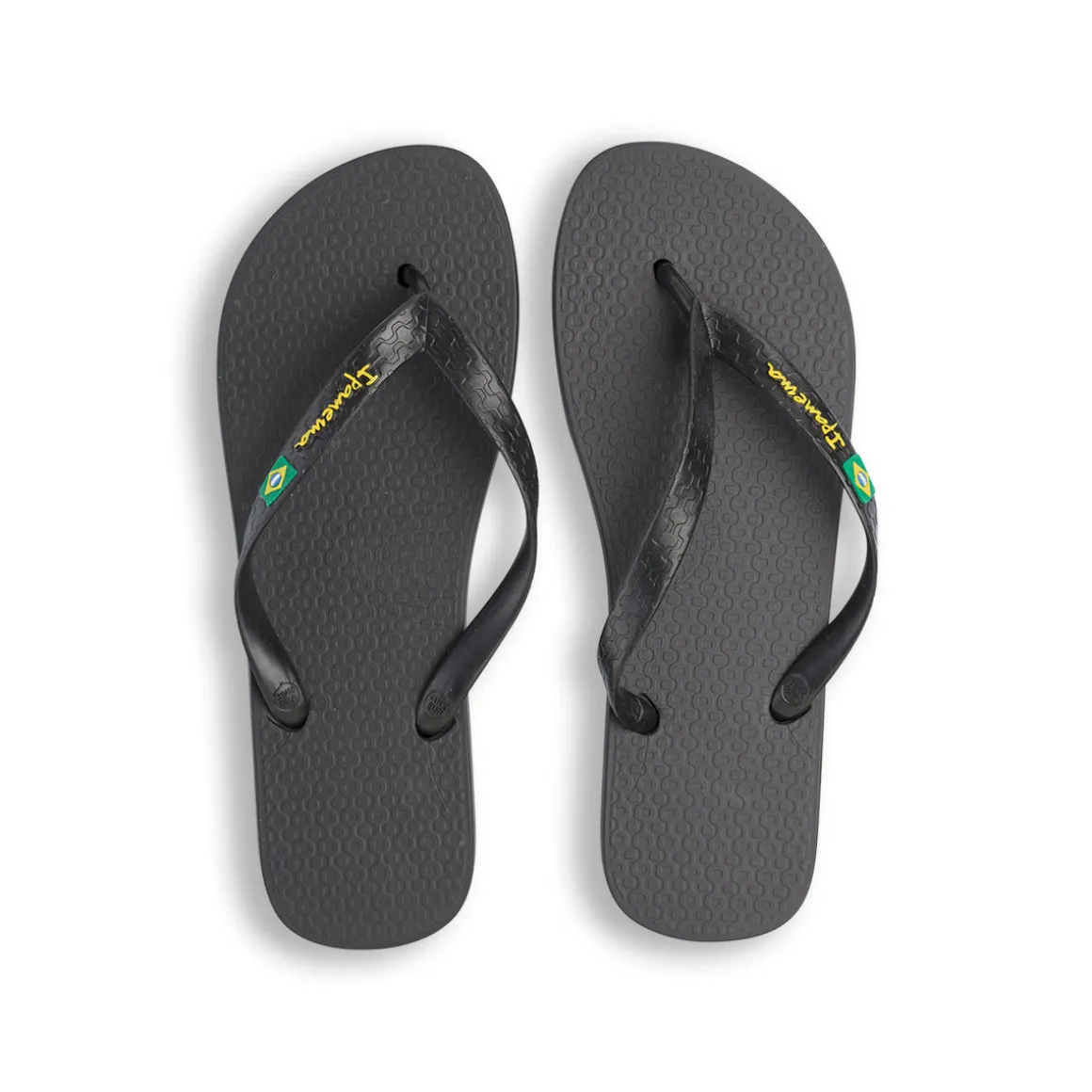 Ciabatte infradito nere da donna con bandiera brasile Ipanema Clas Brasil II
