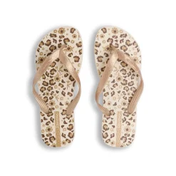 Ciabatte infradito oro e beige da Donna con fantasia animalier Ipanema