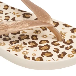Ciabatte infradito oro e beige da Donna con fantasia animalier Ipanema