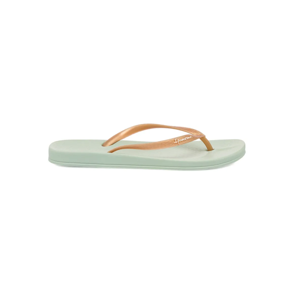 Ciabatte infradito verde chiaro e oro da Donna con logo Ipanema