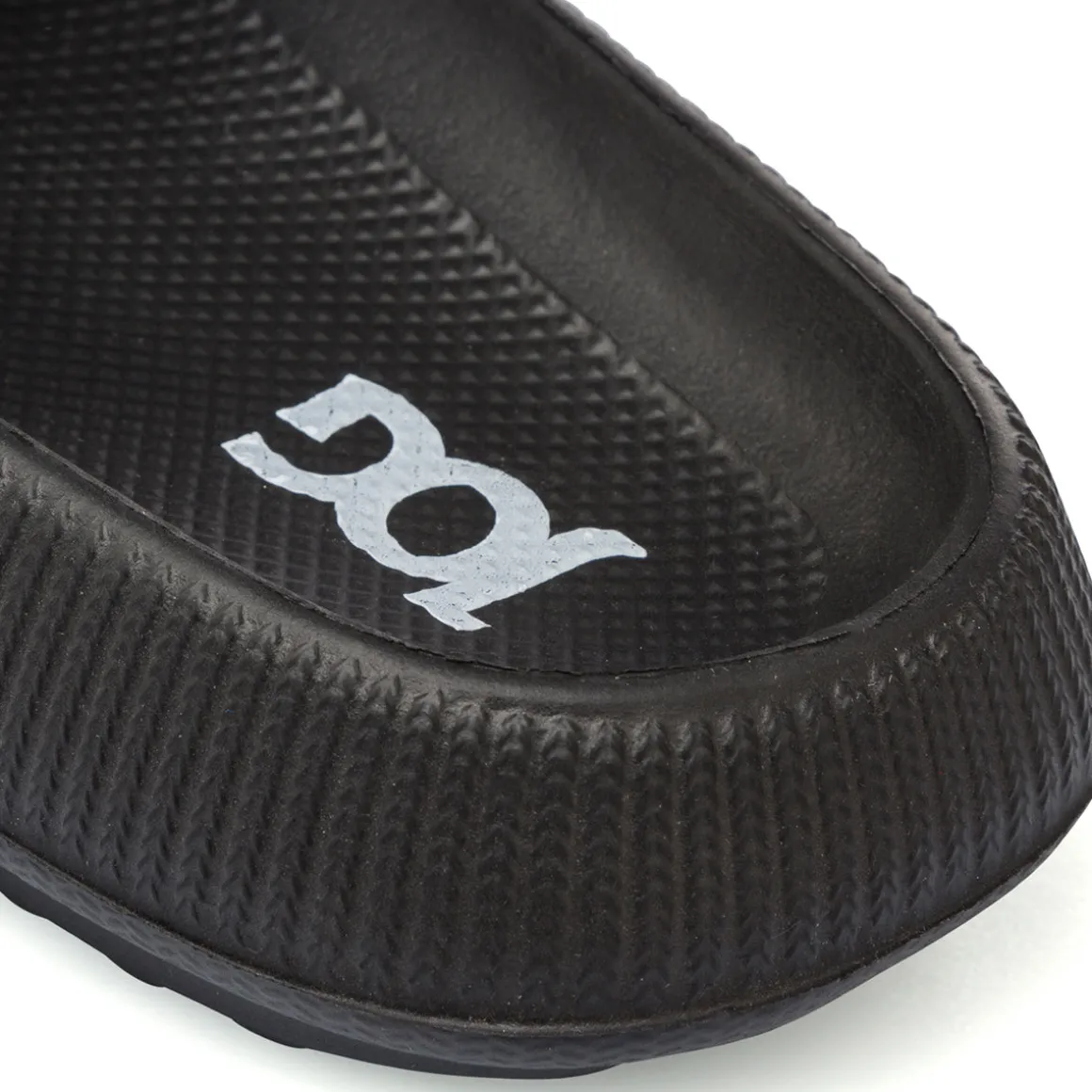 Ciabatte nere a fascia da Donna con suola platform Jog