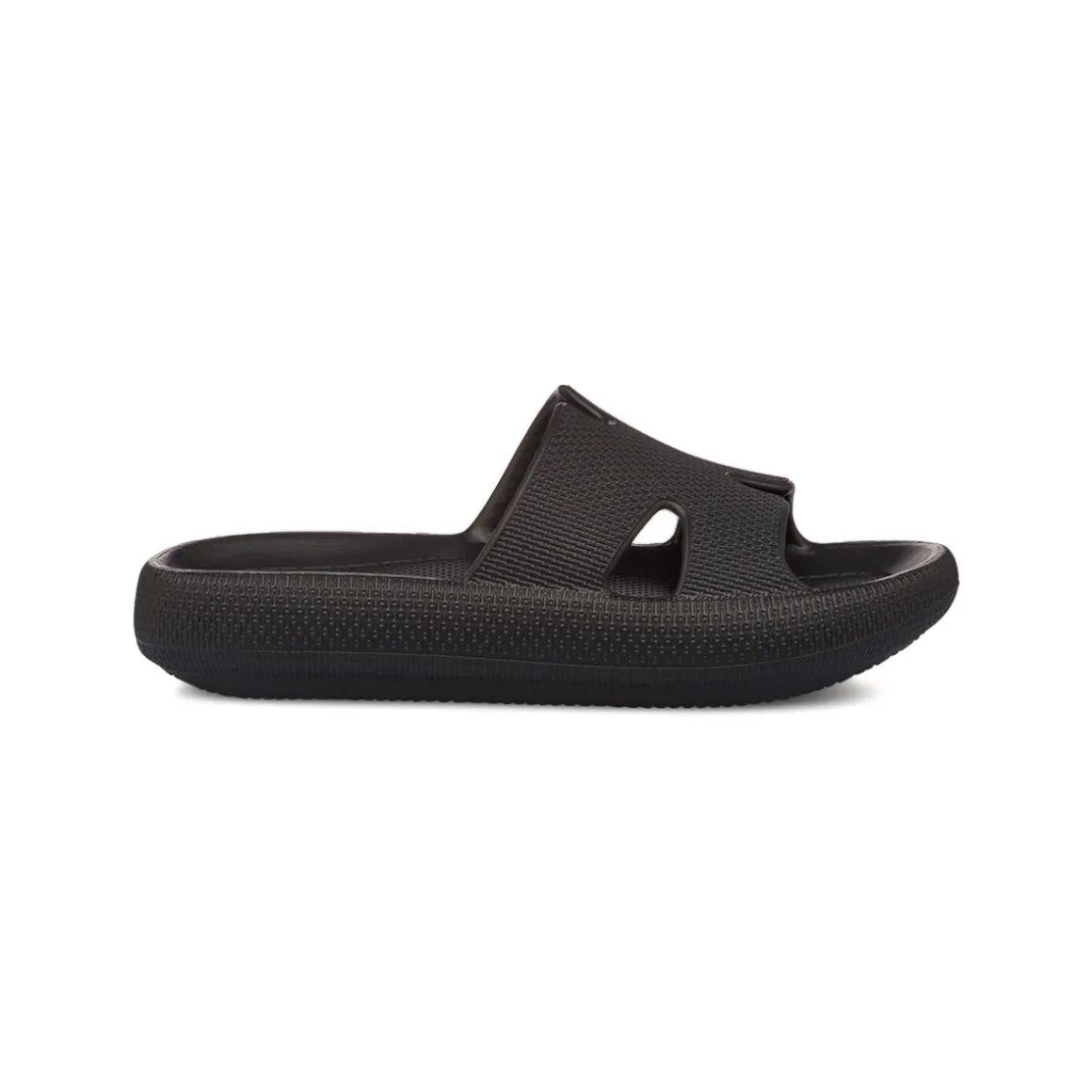 Ciabatte nere da Donna con suola platform Lora Ferres On The Beach