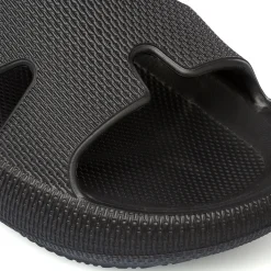 Ciabatte nere da Donna con suola platform Lora Ferres On The Beach