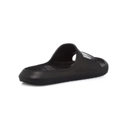 Ciabatte nere in gomma Unisex con logo Puma