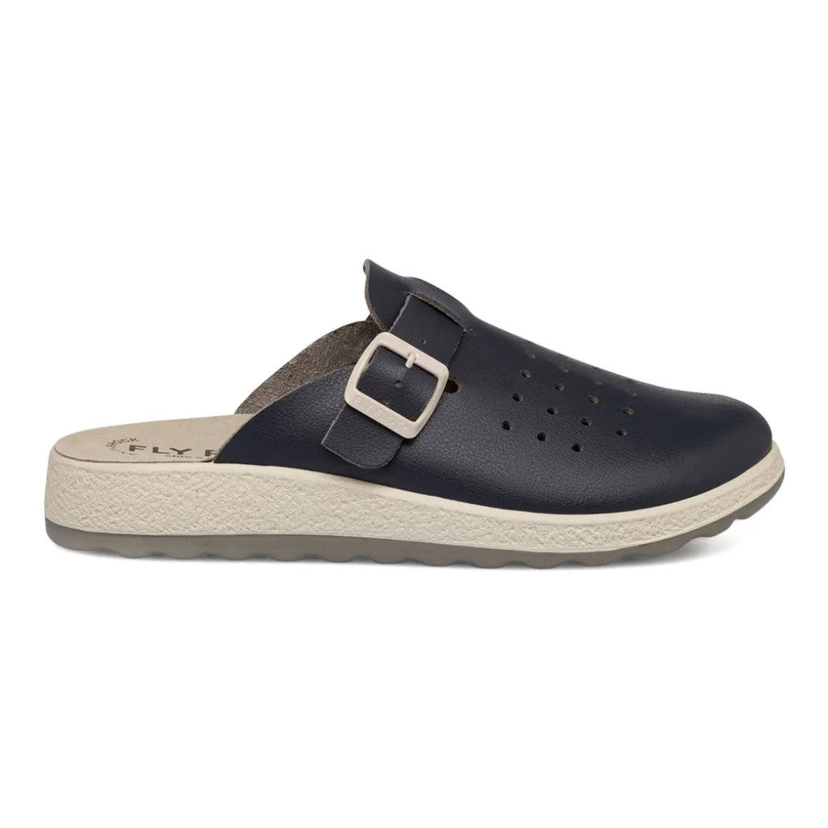 Ciabatte sanitarie blu da uomo con sottopiede anatomico Fly Flot