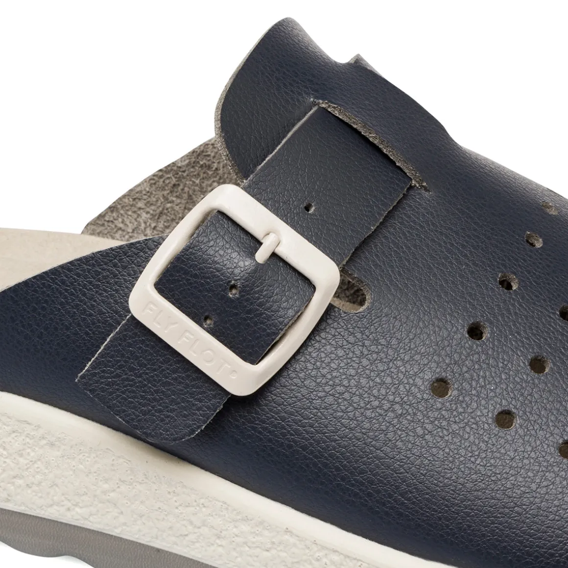 Ciabatte sanitarie blu da uomo con sottopiede anatomico Fly Flot