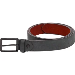 Cintura Blu da Uomo in Pelle e fibbia Nera Carrera Jeans