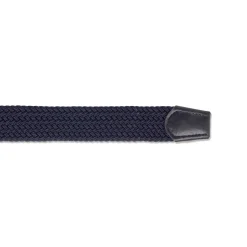 Cintura blu in tessuto intrecciata da Uomo Armata di Mare