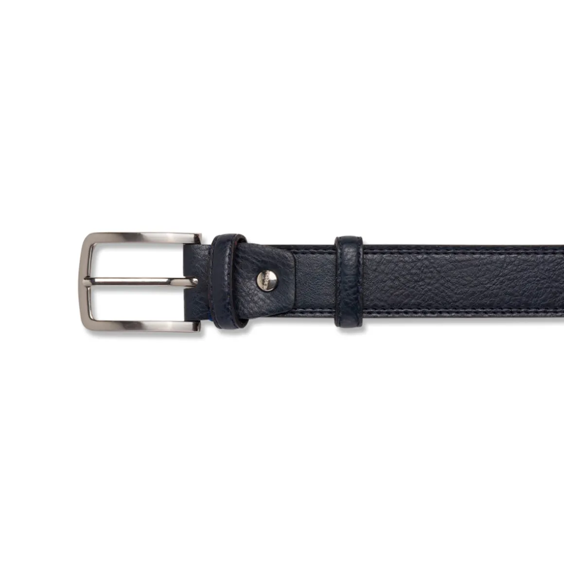 Cintura da Uomo Blu con Fibbia in Metallo Carrera