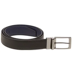 Cintura da Uomo Nera e Blu Reversibile Carrera Jeans