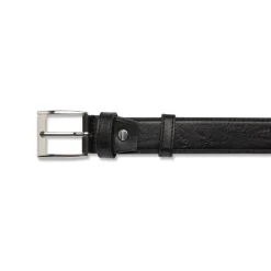 Cintura da Uomo Nera Elegante con fibbia in metallo Carrera Jeans