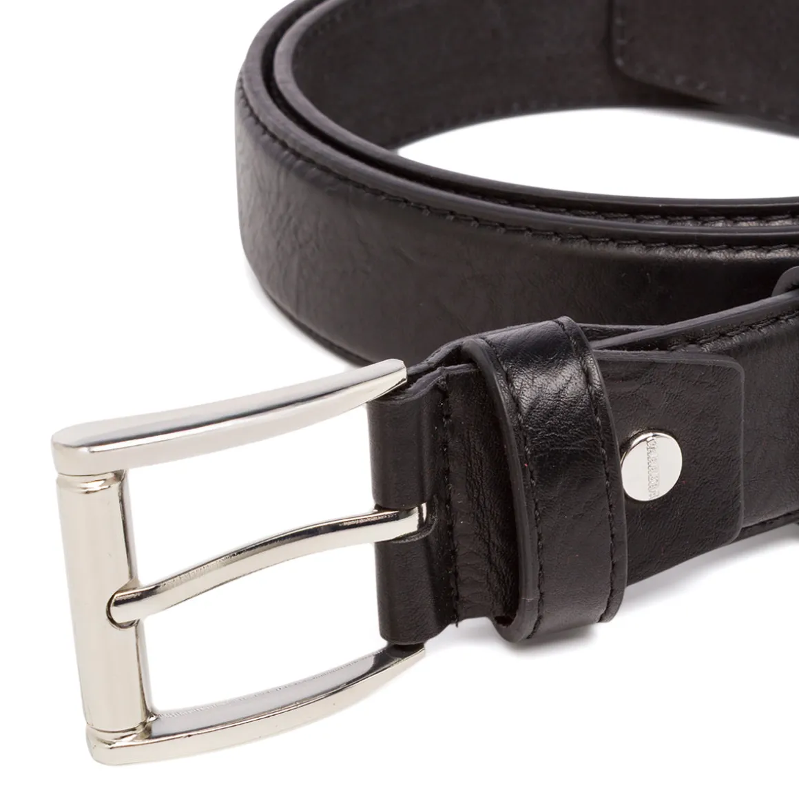 Cintura da Uomo Nera Elegante con fibbia in metallo Carrera Jeans