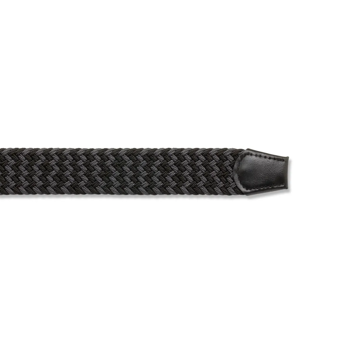 Cintura Intrecciata bicolore nero e grigio da Uomo Carrera