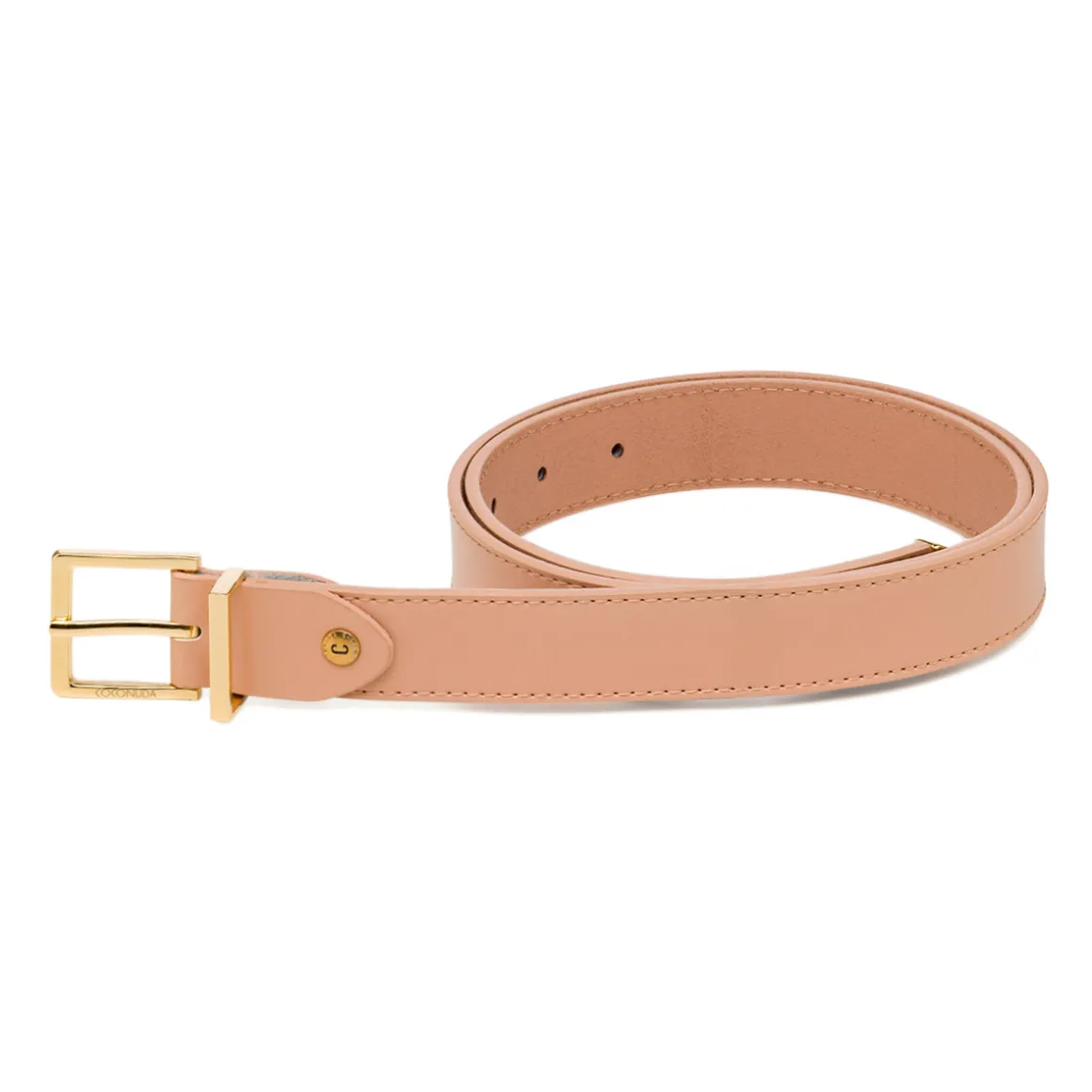 Cintura rosa da Donna con fibbia dorata Coconuda