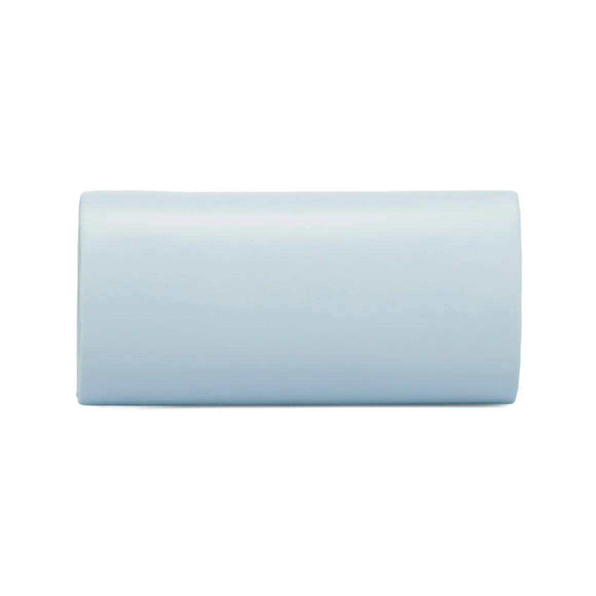 Clutch rigida Azzurra da donna con inserto in metallo frontale Lora Ferres