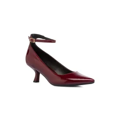 Décolleté bordeaux da Donna effetto lucido con tacco 6 Swish Jeans