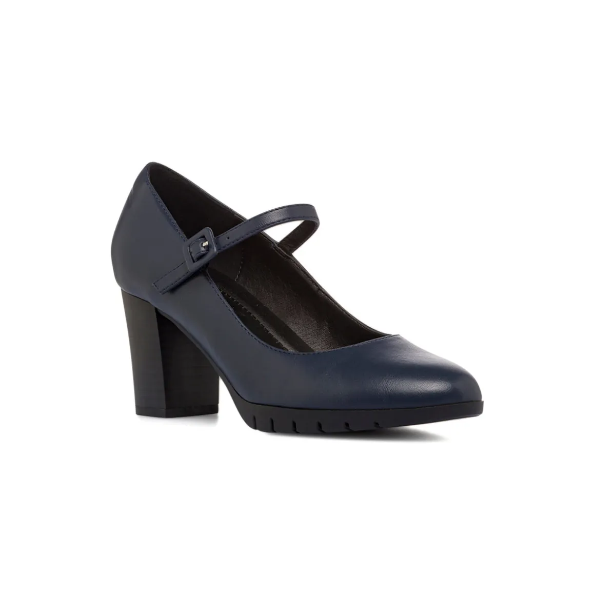 Décolleté comfort blu da Donna con tacco 6 cm P Soft