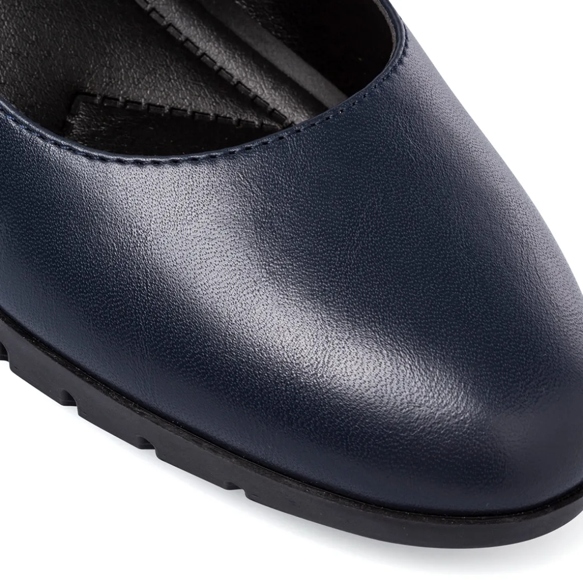 Décolleté comfort blu da Donna con tacco 6 cm P Soft