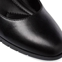 Décolleté comfort nere da Donna con tacco alto 6 cm P Soft