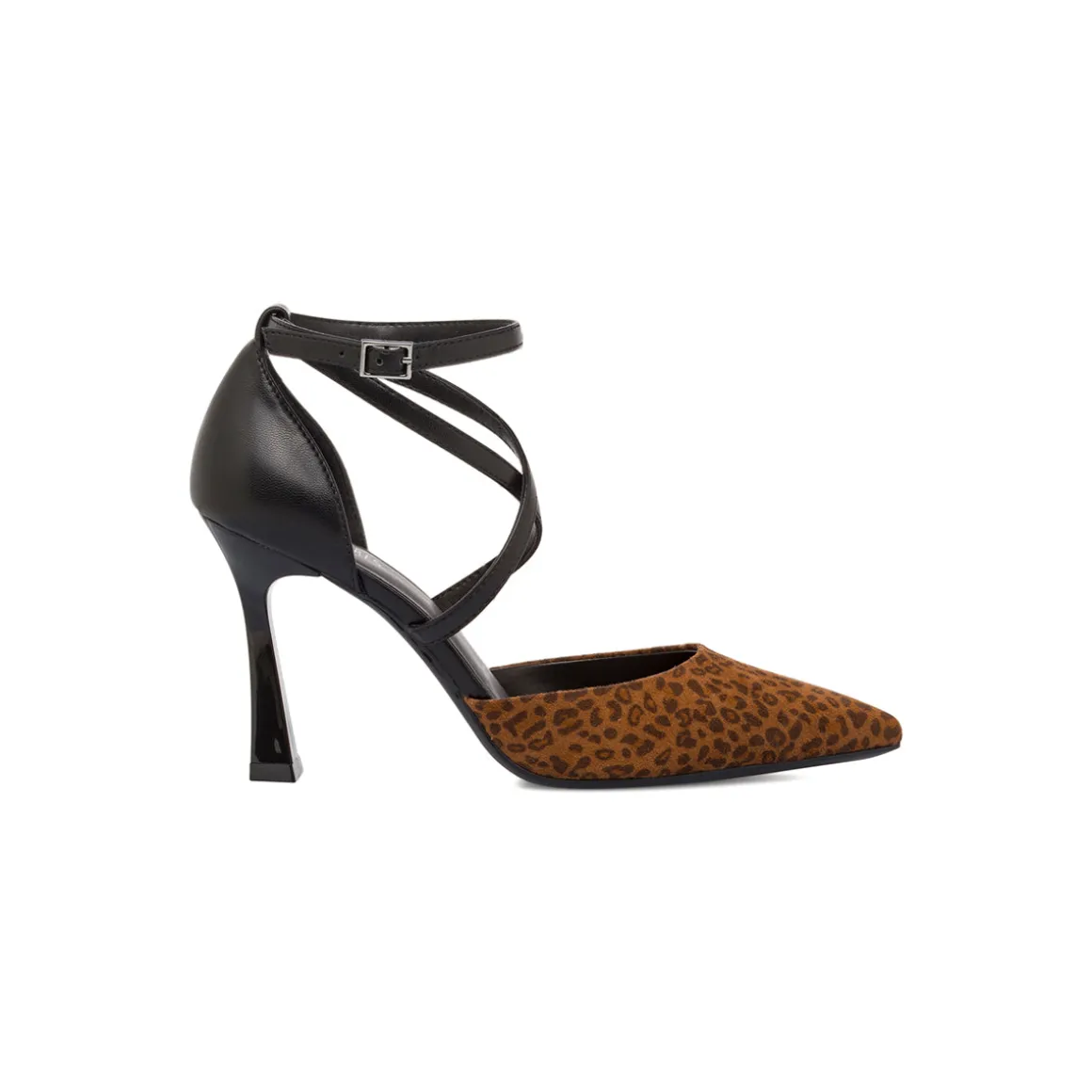 Décolleté Donna con tacco 9 e stampa animalier leopardata Lora Ferres
