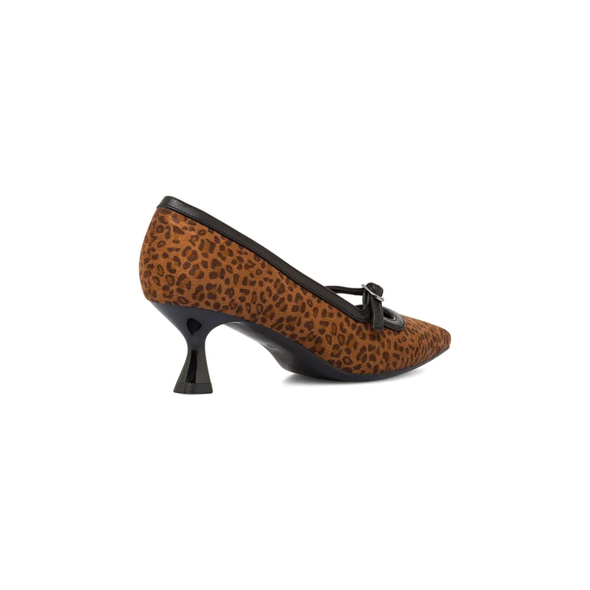 Décolleté leopardate da Donna con cinturino e tacco 5,5 cm Lora Ferres