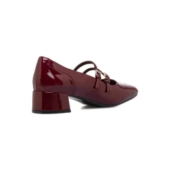 Décolleté Mary jane bordeaux da Donna con tacco Swish Jeans