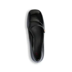 Décolleté Mary Jane da donna nere effetto vernice Swish Jeans con tacco 5 cm