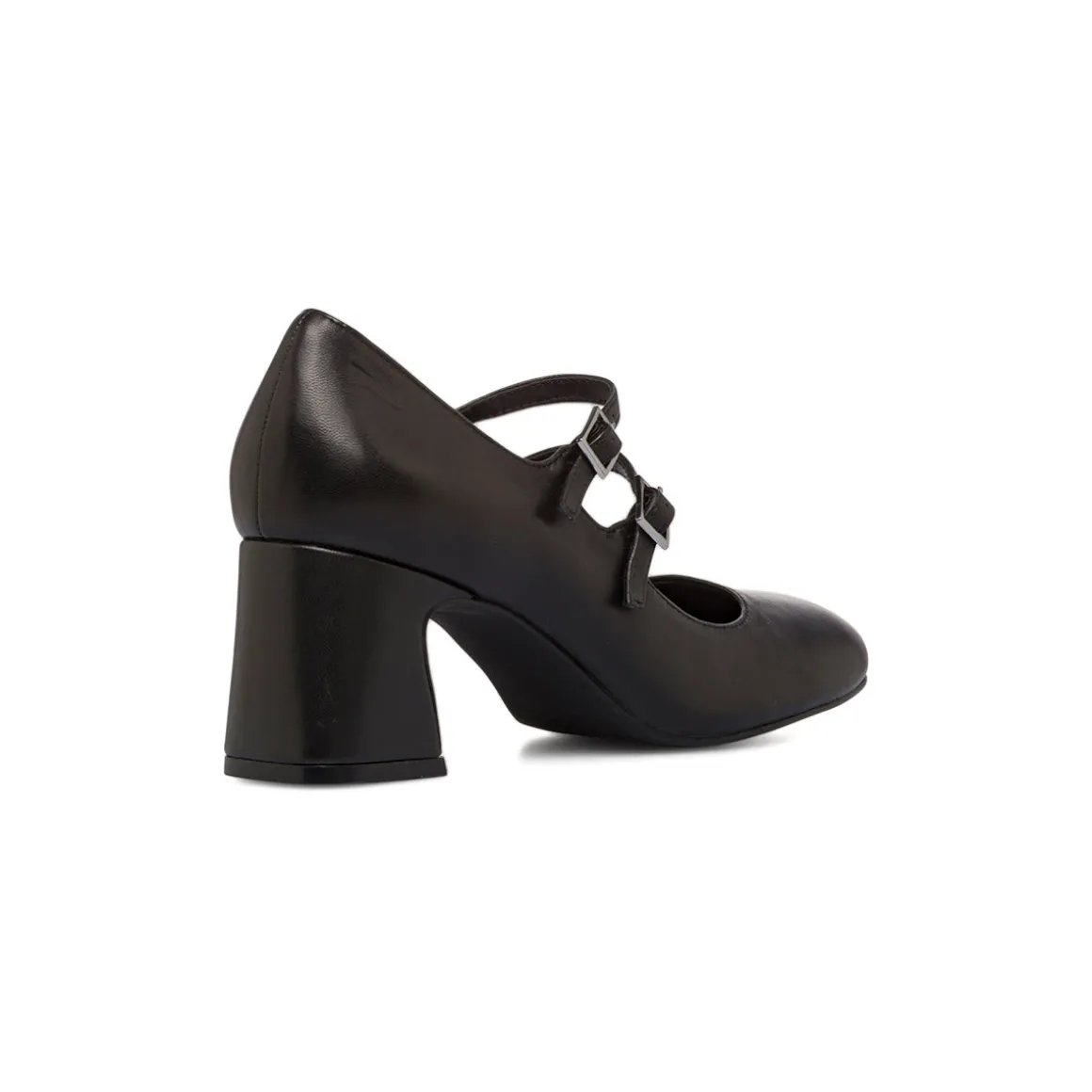 Décolleté Mary Jane nere da Donna in pelle con tacco 6,5 cm Primopiano