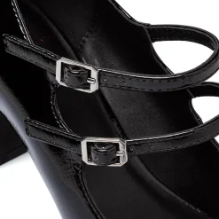 Décolleté Mary Jane nere da Donna con tacco 7,5 cm Swish Jeans