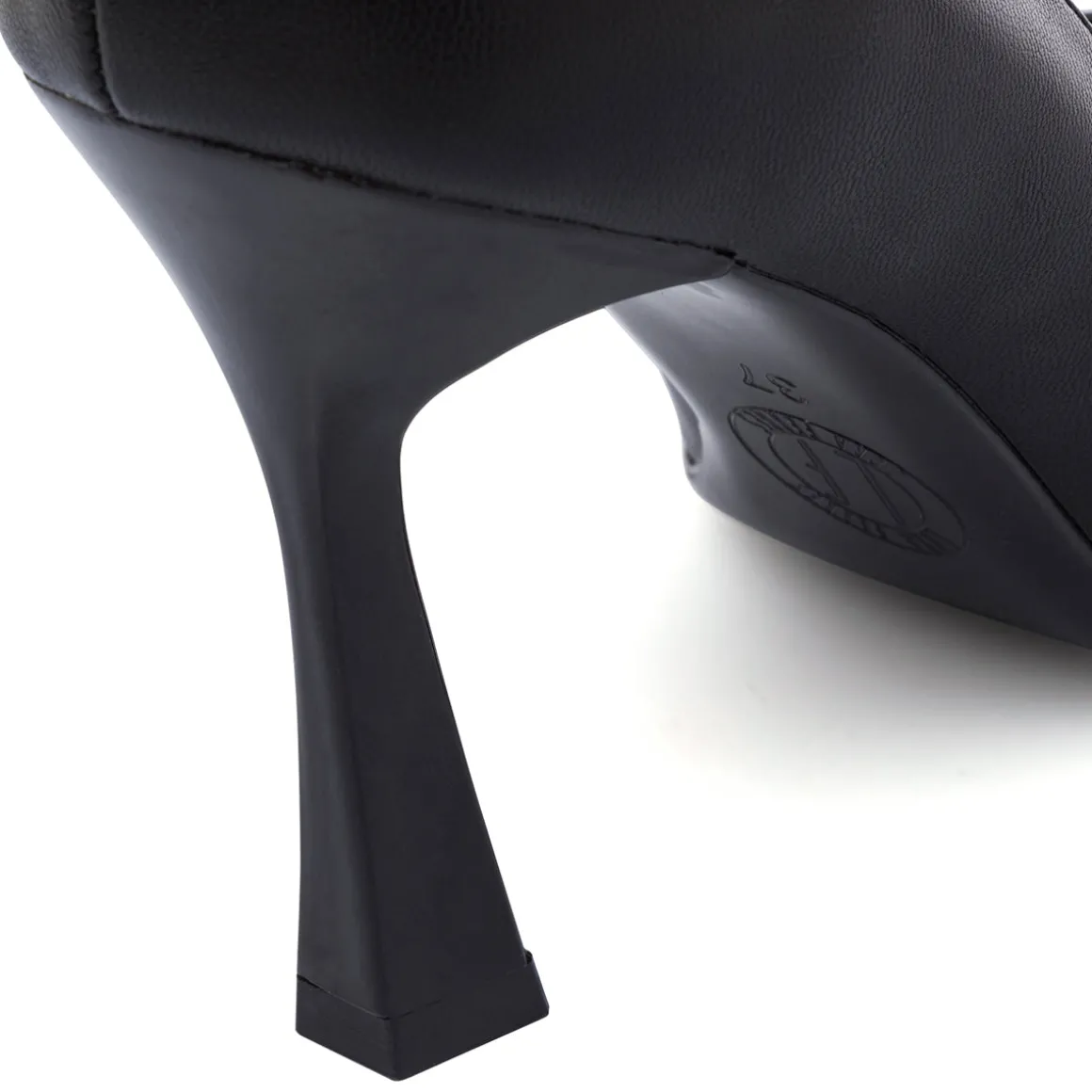 Décolleté nere da Donna con tacco a rocchetto 9 cm Lora Ferres