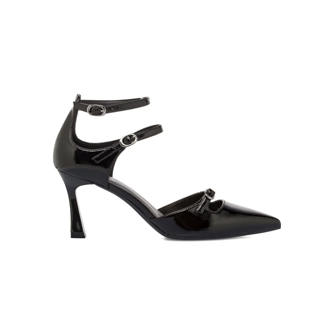 Décolleté nere da donna con tacco stiletto 7,5 cm Lora Ferres