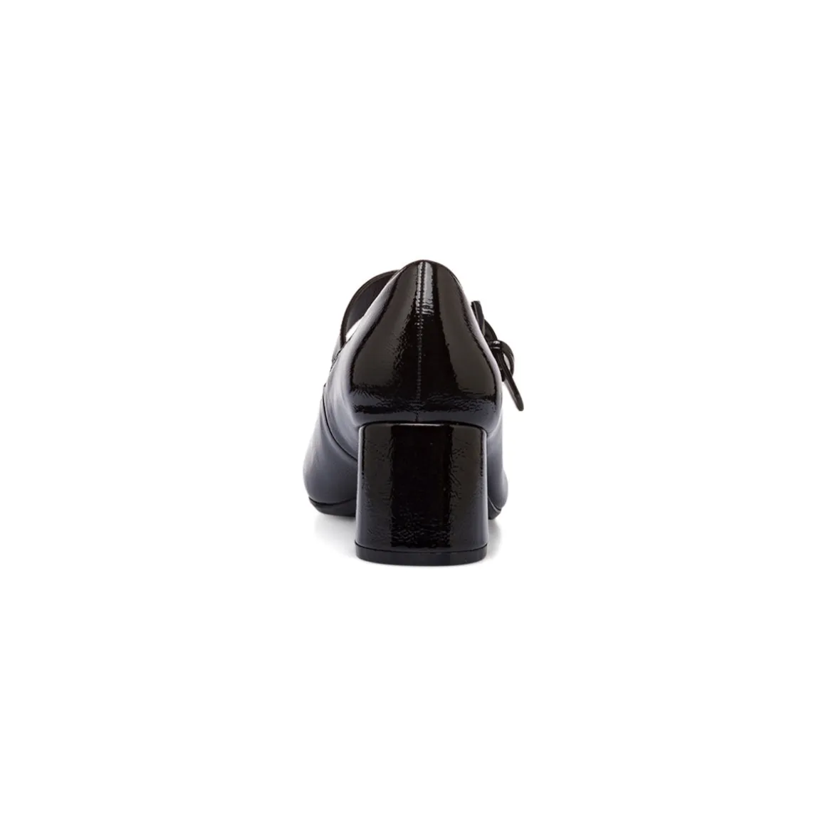 Décolleté nere effetto vernice da donna con tacco 5,5 cm Swish Jeans