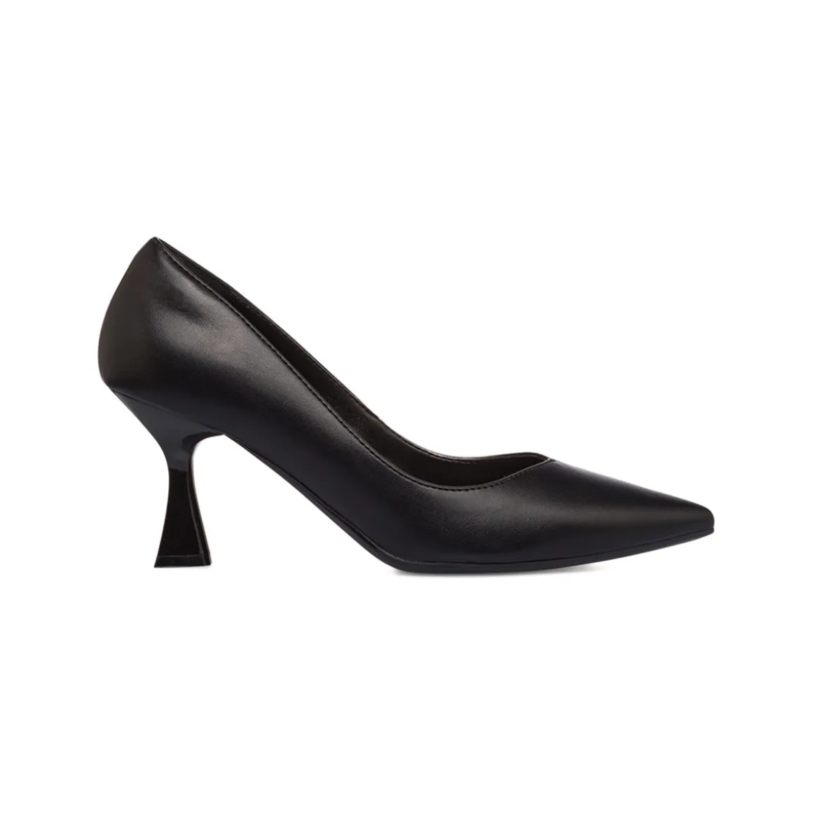 Décolleté nere Lora Ferres da donna con tacco rocchetto 7,5 cm