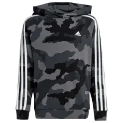 Felpa bambino con cappuccio Essentials Allover Print adidas