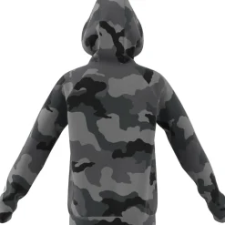 Felpa bambino con cappuccio Essentials Allover Print adidas