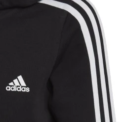 Felpa con cappuccio bambino Essentials 3-Stripes Full-Zip adidas