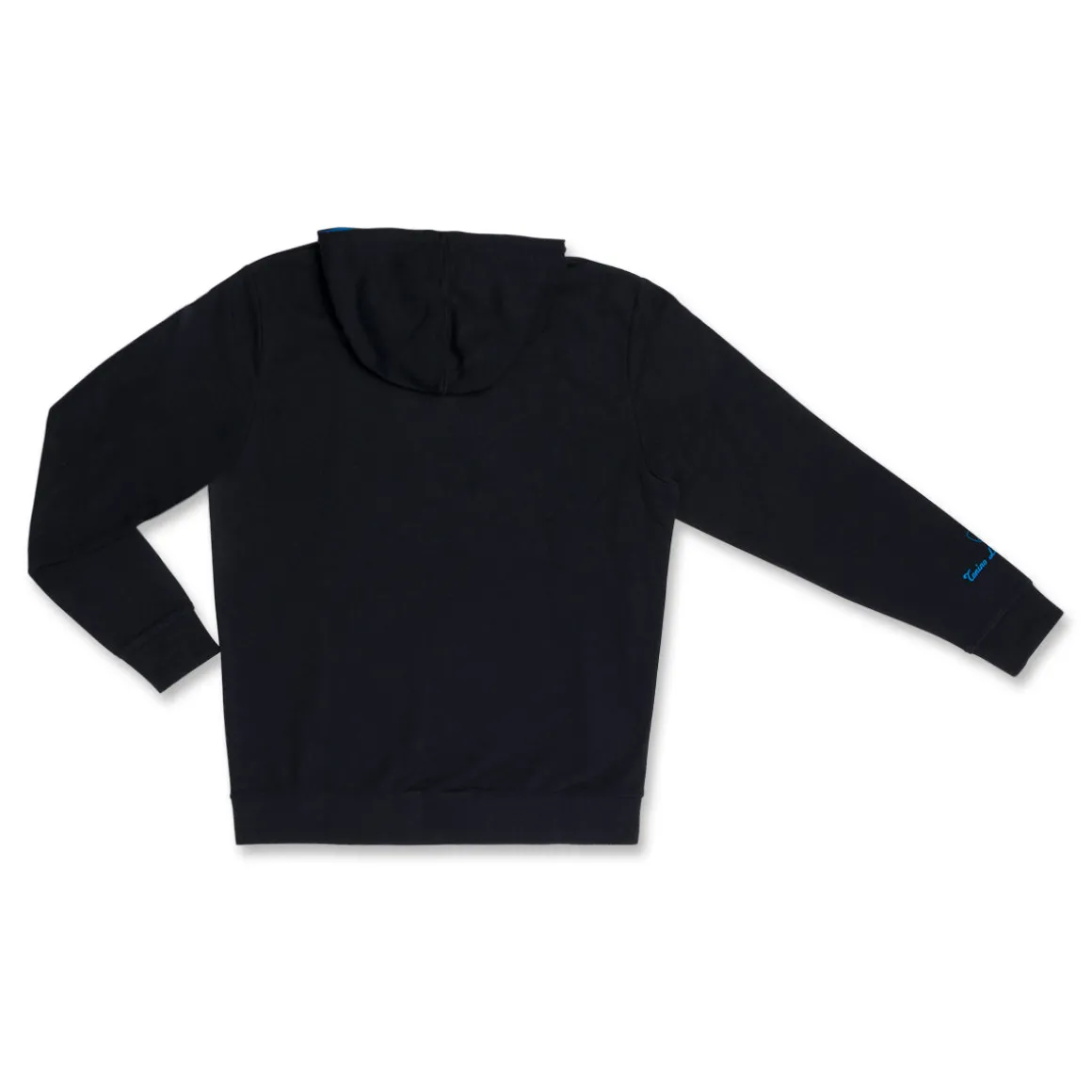 Felpa con cappuccio da uomo blu navy con logo Tonino Lamborghini