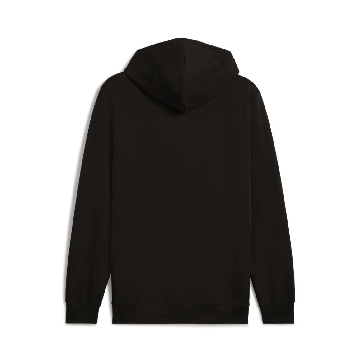 Felpa con Cappuccio da Uomo Nera con Logo Puma ESS No.1