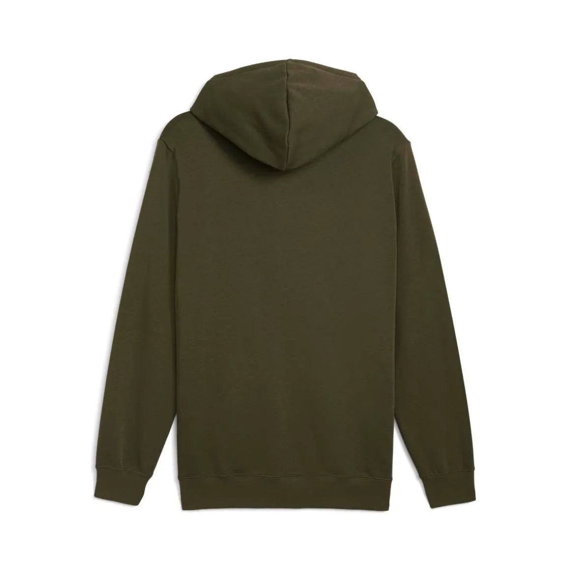 Felpa con cappuccio verde militare da Uomo Puma