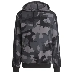Felpa uomo con cappuccio Seasonal Essentials Camouflage adidas