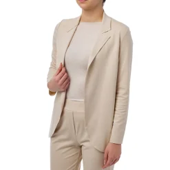Giacca beige da completo da donna Swish Jeans