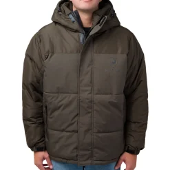 Giacca da uomo verde militare Tonino Lamborghini