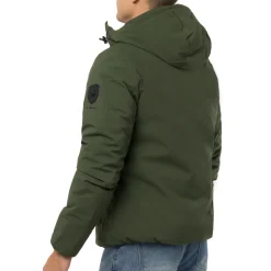 Giacca imbottita Impermeabile verde militare Uomo Tonino Lamborghini