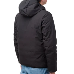 Giacca tecnica da uomo Gate 76 reversibile nera e blu