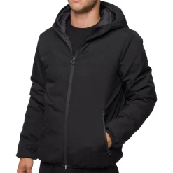 Giacca tecnica reversibile nera da uomo Gate 76